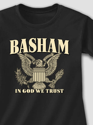 In God We Trust : Adult Ladies Fitted T-Shirt