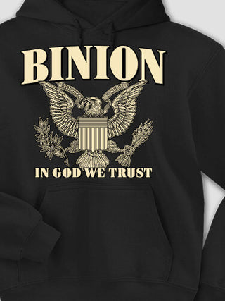 In God We Trust : Printed Hoodies