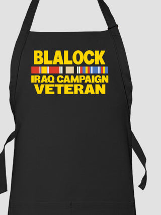 Iraq Campaign Veteran : Printed Aprons