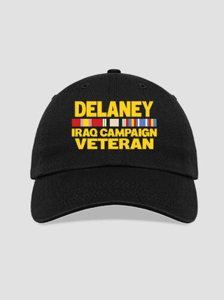 Iraq Campaign Veteran : Embroidered Baseball Hats