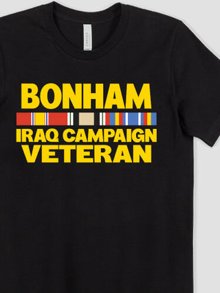 Iraq Campaign Veteran : Printed T-Shirts