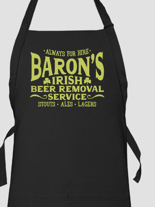 Irish Beer Removal Service : Printed Aprons