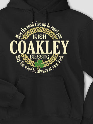 Irish Blessing : Printed Hoodies