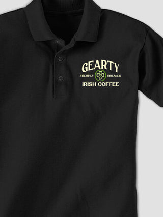 Irish Coffee : Embroidered Polo Shirts