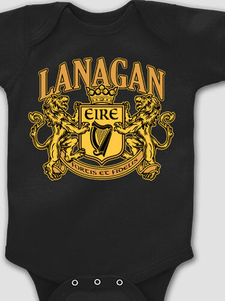 Irish Crest : Printed Baby Bodysuits