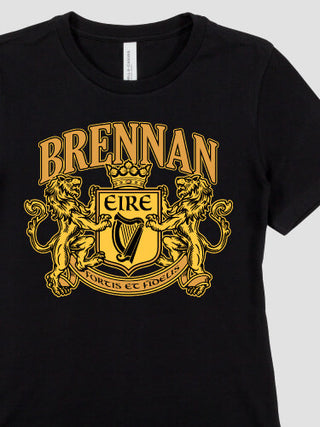 Irish Crest : Premium Ladies T-Shirts