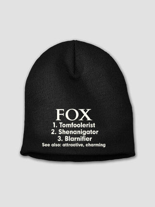 Irish Definition : Embroidered Beanies