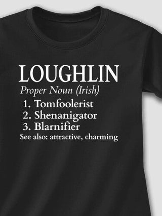 Irish Definition : Adult Ladies Fitted T-Shirt