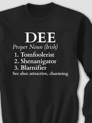 Irish Definition : Printed Sweatshirts
