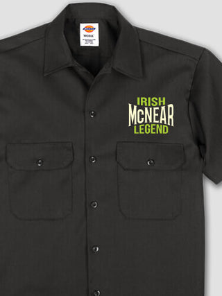 Irish Legend : Embroidered Work Shirts