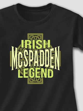 Irish Legend : Adult Ladies Fitted T-Shirt