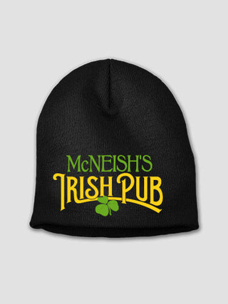 Irish Pub : Embroidered Beanies