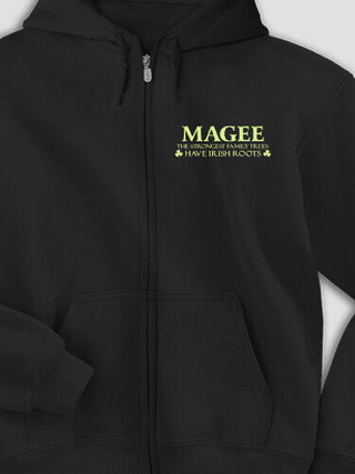 Irish Roots : Embroidered Zip Hoodies