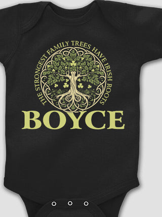Irish Roots : Printed Baby Bodysuits