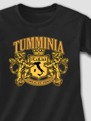 Italian Crest : Adult Ladies Fitted T-Shirt