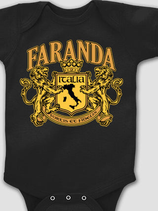 Italian Crest : Printed Baby Bodysuits