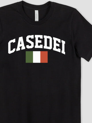 Italian Flag Varsity : Printed T-Shirts