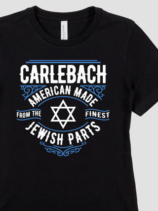 Jewish Parts : Premium Ladies T-Shirts