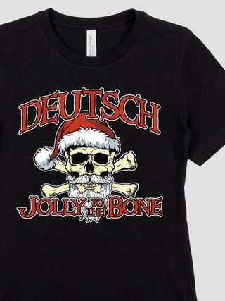 Jolly To The Bone : Premium Ladies T-Shirts