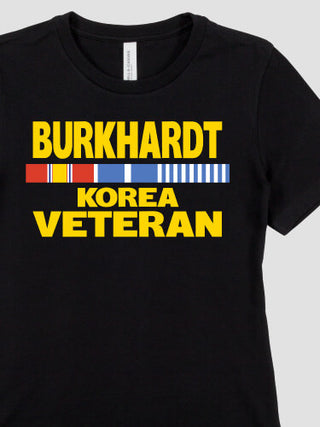Korea Veteran : Premium Ladies T-Shirts