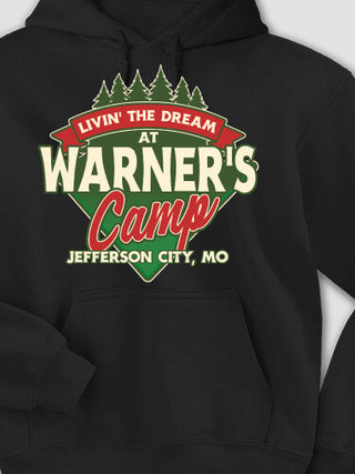 Livin' The Dream Camp : Printed Hoodies