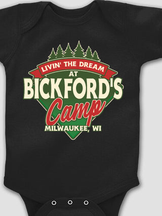 Livin' The Dream Camp : Printed Baby Bodysuits