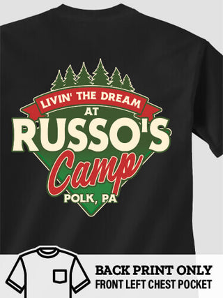 Livin' The Dream Camp : Printed Pocket T-Shirts
