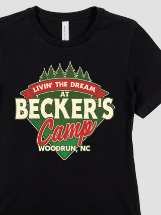 Livin' The Dream Camp : Premium Ladies T-Shirts