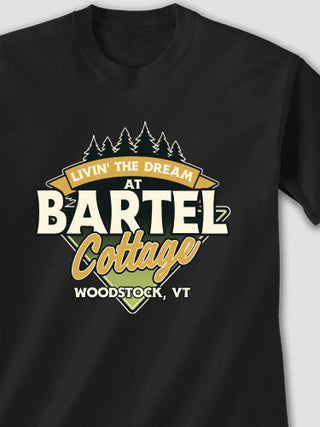 Livin' The Dream Cottage : Printed T-Shirts