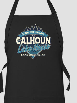 Livin' The Dream Lake House : Printed Aprons