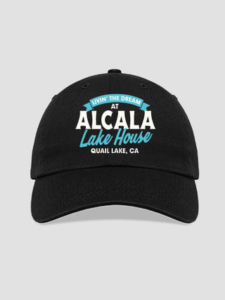 Livin' The Dream Lake House : Embroidered Baseball Hats