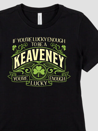 Lucky Enough : Premium Ladies T-Shirts
