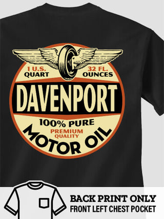 Motor Oil : Printed Pocket T-Shirts