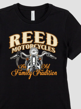 Motorcycle Family Tradition : Premium Ladies T-Shirts