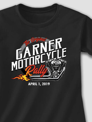 Motorcycle Rally : Printed T-Shirts