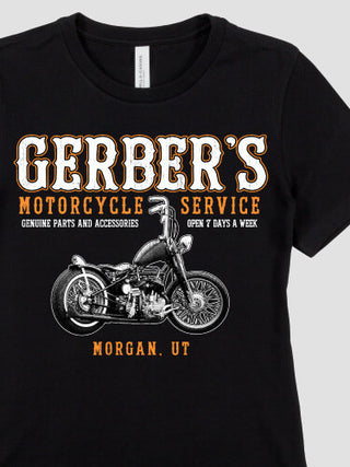 Motorcycle Service BP : Premium Ladies T-Shirts