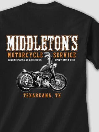 Motorcycle Service BP : Printed T-Shirts