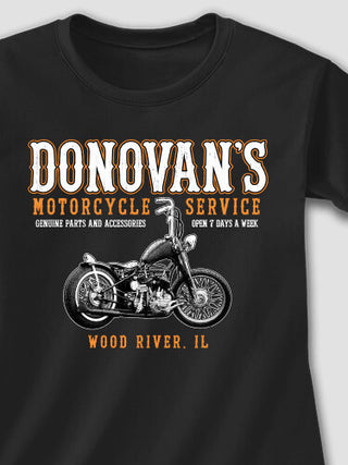 Motorcycle Service : Printed T-Shirts