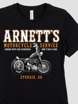 Motorcycle Service : Premium Ladies T-Shirts