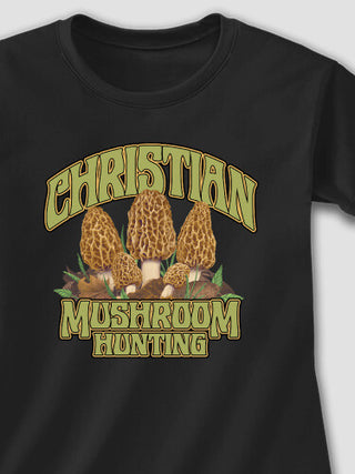 Mushroom Hunting : Printed T-Shirts