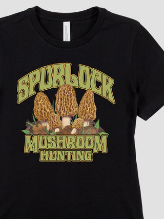 Mushroom Hunting : Premium Ladies T-Shirts