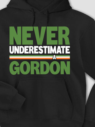 Never Underestimate Irish : Printed Hoodies