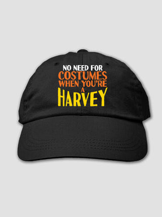 No Need For Costumes : Embroidered Baseball Hats