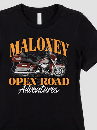 Open Road : Premium Ladies T-Shirts