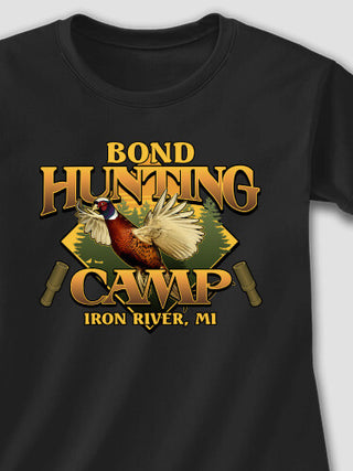 Pheasant Hunting Camp : Printed T-Shirts