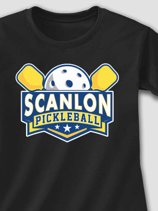 Pickleball : Adult Ladies Fitted T-Shirt