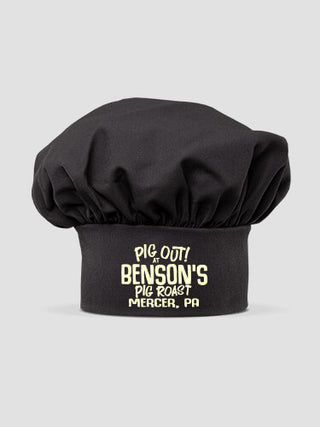 Pig Roast : Embroidered Chef Hat