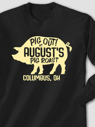 Pig Roast : Printed Long Sleeves