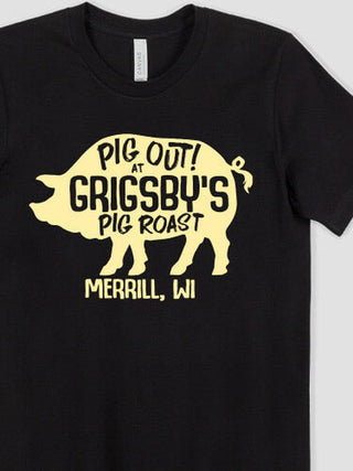 Pig Roast : Premium Printed T-Shirts