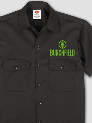 Pine Tree : Embroidered Work Shirts
